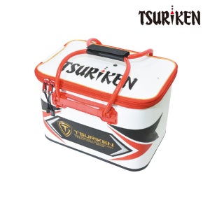 쯔리겐 신형 바캉 TB241 밑밥통 36cm 바칸 화이트 살림통 TSURIKEN