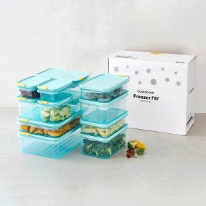 락앤락 프리저핏 냉동실 정리 풀 세트 12P (HFL106S12)