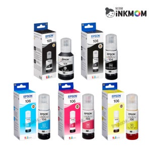 T00Q1 T00R1 T00R2 T00R3 T00R4 (엡손 105) (엡손 106) 정품잉크 5색 SET