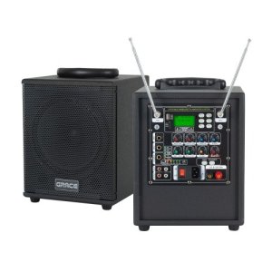 그레이스 EG-180 휴대가 간편한 포터블 무선앰프 시스템 행사 공연 연설 강의 홍보