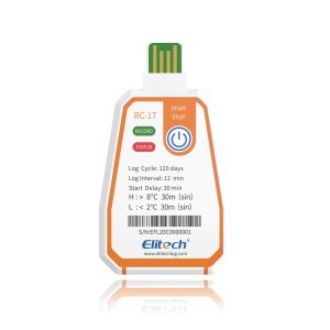 Elitech RC-17K USB 자동 리포트 일회용 온도기록계