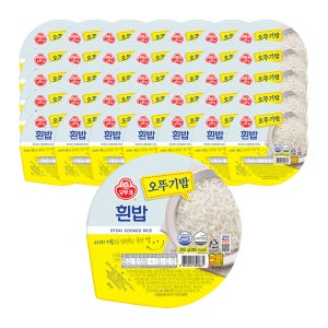 오뚜기 맛있는 오뚜기밥 흰밥 200g 18개+오뚜기밥 흰밥 200g 18개 외 15종 1BOX