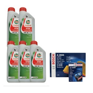 더뉴셀토스1.6 터보 가솔린 엔진오일세트 캐스트롤 GTX 0W20 SP C5 5L