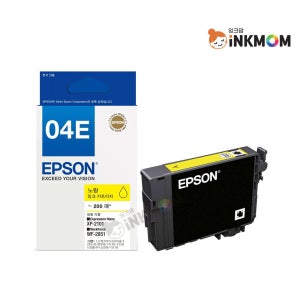T04E4 (엡손 04E) 노랑 정품잉크 XP-2101 XP-2106 WF-2851