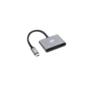 C타입 to HDMI 4K 듀얼 모니터 동시확장 미러링 2포트 썬더볼트 PD지원 4IN1