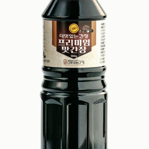 저염 더맛있는간장 맛간장 900g 흑마늘 수제 회 스시 일식 계란 만능 진간장 프리미엄