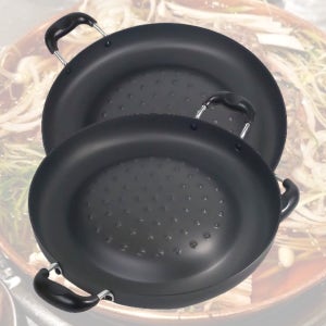 서울식 업소용불판 소불고기판 알미늄 경질 구이팬 30cm