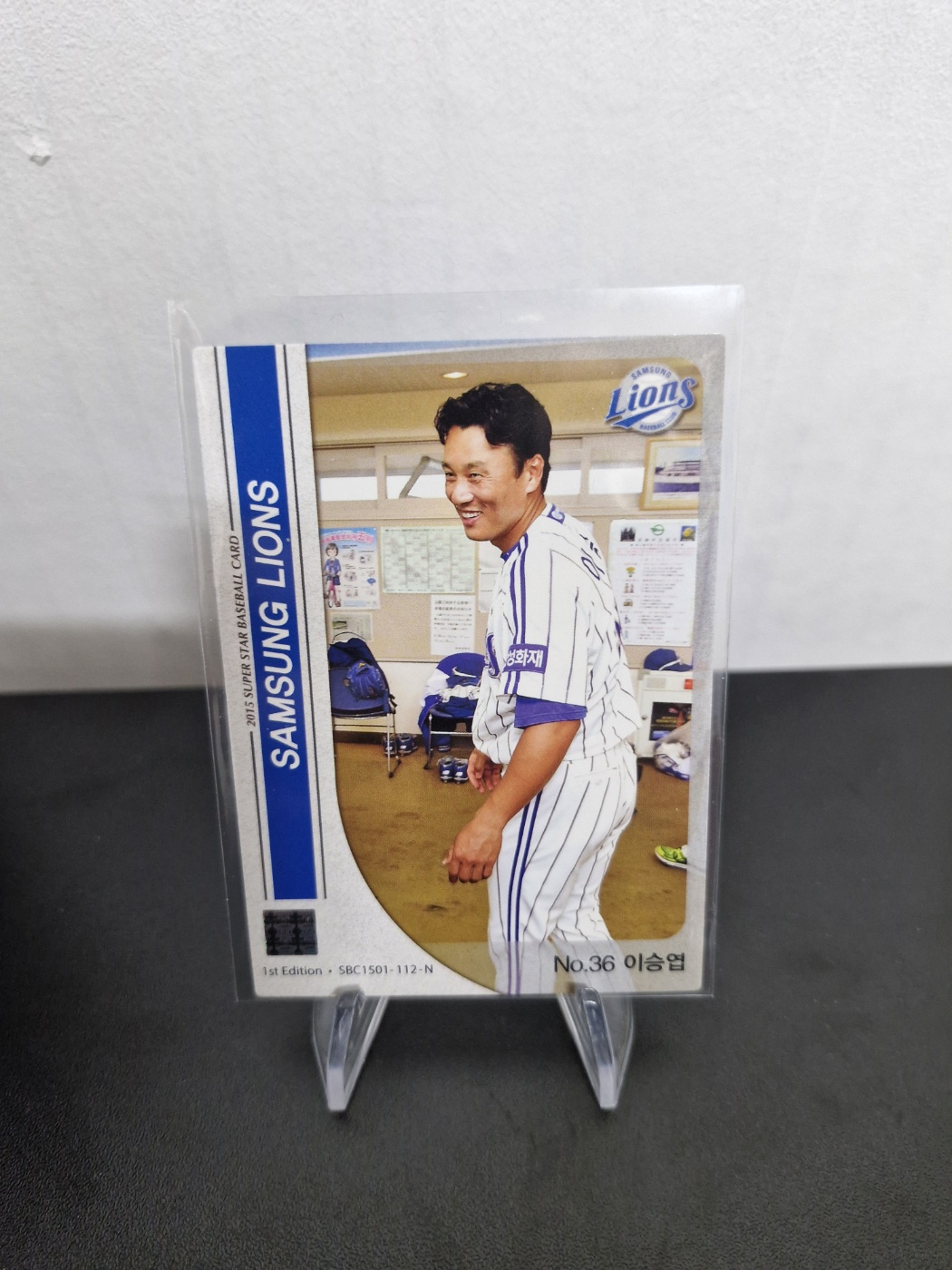 14-15 슈베카 이승엽 베이스 카드