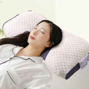 경추 목 베개 낮은 숙면 꿀잠 거북복 일자목 필로우 푹신한 3D C커브 엠보싱 메쉬