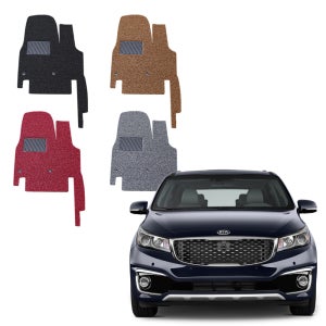 GTG 올뉴카니발 더뉴카니발 코일매트 바닥매트 풀패키지 545