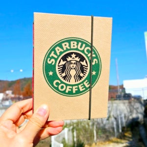 그리다글래스 스타벅스 업사이클링 북바인딩 키트 DIY 핸드메이드 노트