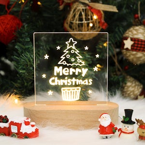 오늘놀이 DIY 아크릴 무드등 조명 18종 도안 화이트 마커펜 KC 어린이 안전 확인