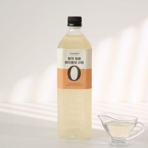 [맘껏푸드랩] 제로슈가시럽 헤이즐넛 1L 다이어트 무설탕 저당 헤이즐넛라떼 &아메리카노 맘껏먹자!