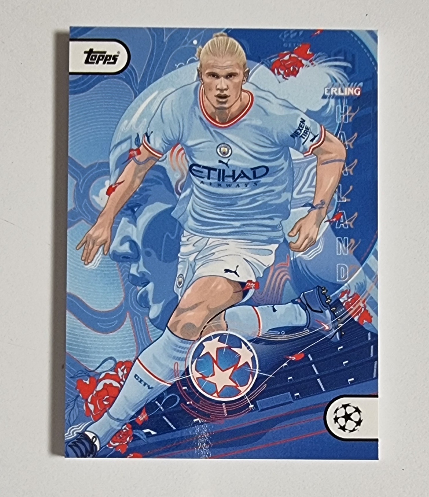 엘링 홀란드 2022 Topps Project22 Erling Haaland by Vincent Aseo 탑스 홀란 축구카드