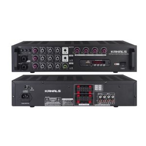 카날스 다용도앰프 EMA-400N 매장 공연 회사 교회 행사 4채널 파워앰프