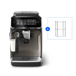 필립스 라떼고 3000시리즈 전자동 에스프레소 커피머신 EP3347/93+아크릴 컵선반