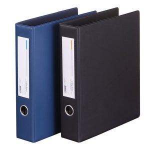 비닐 3공D링 바인더 3cm B648-7 A4 흑색 파일