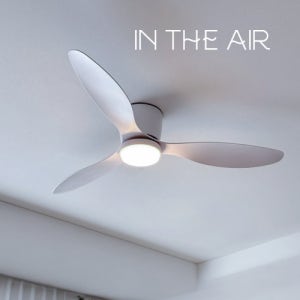 인디에어 조명 실링팬 SL1 슬림 14cm A/S 3년 모터 5년 안방 천장형