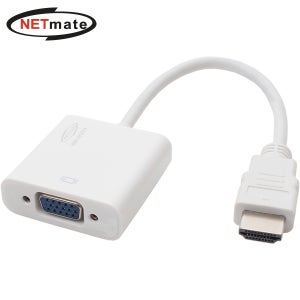 강원전자 넷메이트 HDMI to VGA(RGB) 컨버터(케이블 타입) NM-HV03