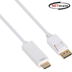 강원전자 넷메이트 DisplayPort 1.2 to HDMI 케이블 2m NMC-DPH2