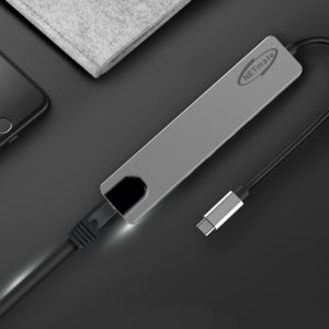강원전자 넷메이트 USB C타입 8in1 멀티허브 노트북 패드 도킹 확장