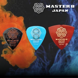 MASTER8 JAPAN 인피닉스 하드그립 통기타 일렉기타 피크