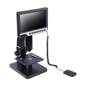 LCD모니터 디지털 전자 현미경 2000배 녹화 사진 영상촬영 생물 측정 탁상용 확대경