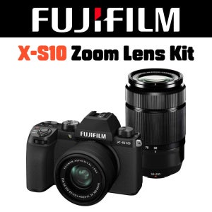 후지필름 미러리스 디지털 카메라 X-S10 w 줌 렌즈 키트 일본발송