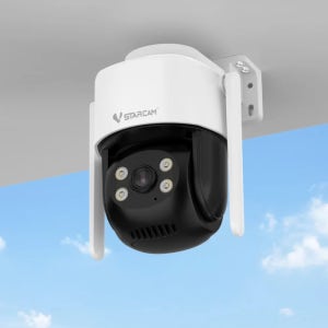 브이스타캠 LTE 4G 유심 실외 CCTV 300만 화소 IP카메라 추적감시 V304G