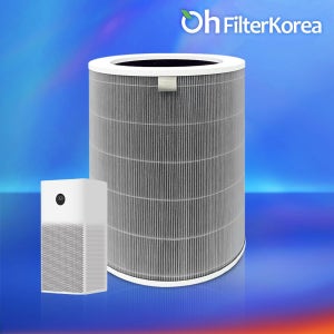 [호환] 샤오미 공기청정기 필터 그레이 미에어1 2 2S 3H 3C 프로 오필터코리아