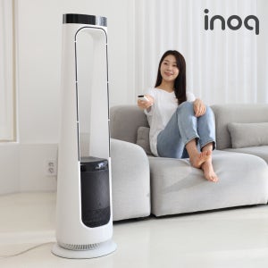 이노크아든 날개없는 선풍기 BLDC 무엽 가정용 냉온풍기 저소음