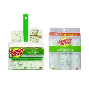 3M 테이프클리너 대형 핸들 1개+리필 5개 돌돌이 먼지제거