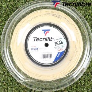 테크니화이버 엑스원 바이프헤이즈 1.24 1.30 내츄럴 테니스스트링 200m 인조십