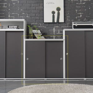 마디나 슬라이딩 도어 수납장 800