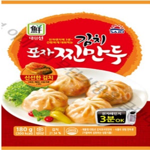 사조 김치 포자 찐만두 180g