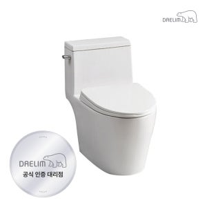 대림바스 CC280 치마형 원피스양변기 / 부속옵션선택