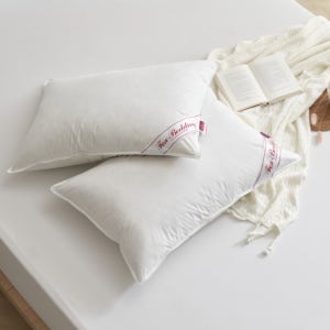 헝가리 구스베개솜(솜털90%)+방수 베개커버