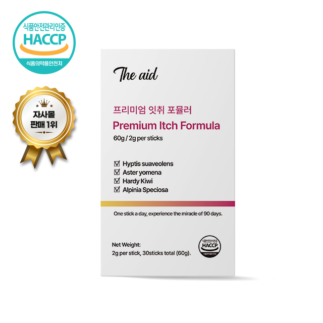 디에이드 프리미엄 잇취 포뮬러(두드러기) 1개월분(60g X 1EA)