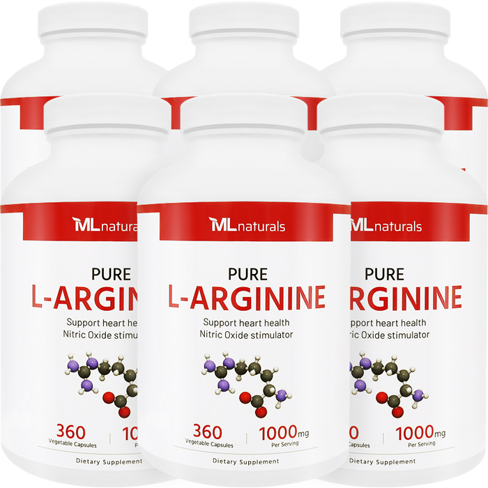 마이라이프 내추럴스 <b>엘</b> <b>아르기닌</b> L<b>아르기닌 1000mg</b> 알약 360캡슐, 6개