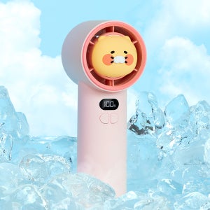 카카오프렌즈 Z터보 휴대용 핸디 선풍기 (핑크춘식)