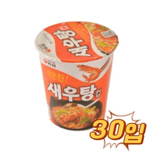 농심 새우탕소컵 67g 30입