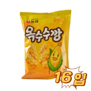 농심 옥수수깡 70g 16입