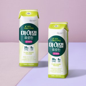 마이밀 퓨로틴 고구마맛 250 mL 24팩+24팩 식물성 단백질 100% 단백질 음료