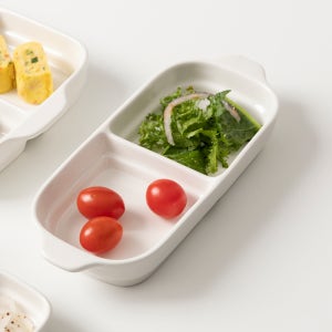 쓰임 이지앤굿 2절 나눔찬기 2칸나눔접시