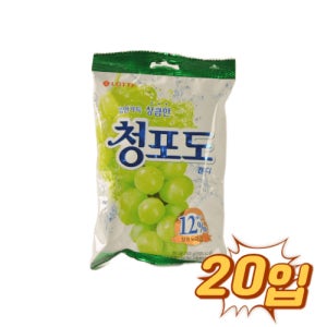 롯데 청포도캔디 153g 20입