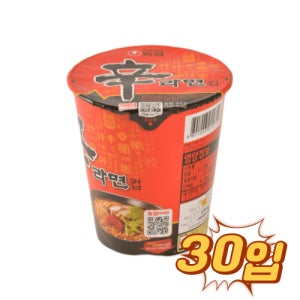 농심 신라면소컵 65g 30입