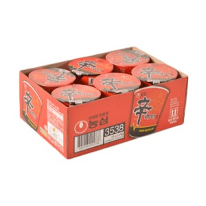 농심 신라면소컵 65g 6입