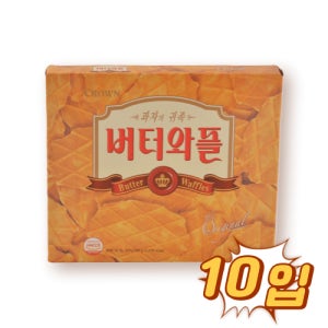 크라운 버터와플 316g 10입
