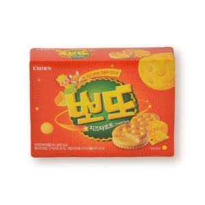 크라운 뽀또 치즈타르트 161g