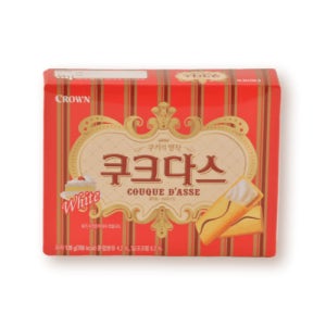 크라운 쿠크다스 화이트 128g